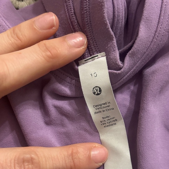 Lululemon Purple Racerback Tank Top - Picture 3 of 3